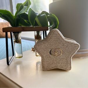 New! Dior White and Gold Star with plastic still covering gold accents.